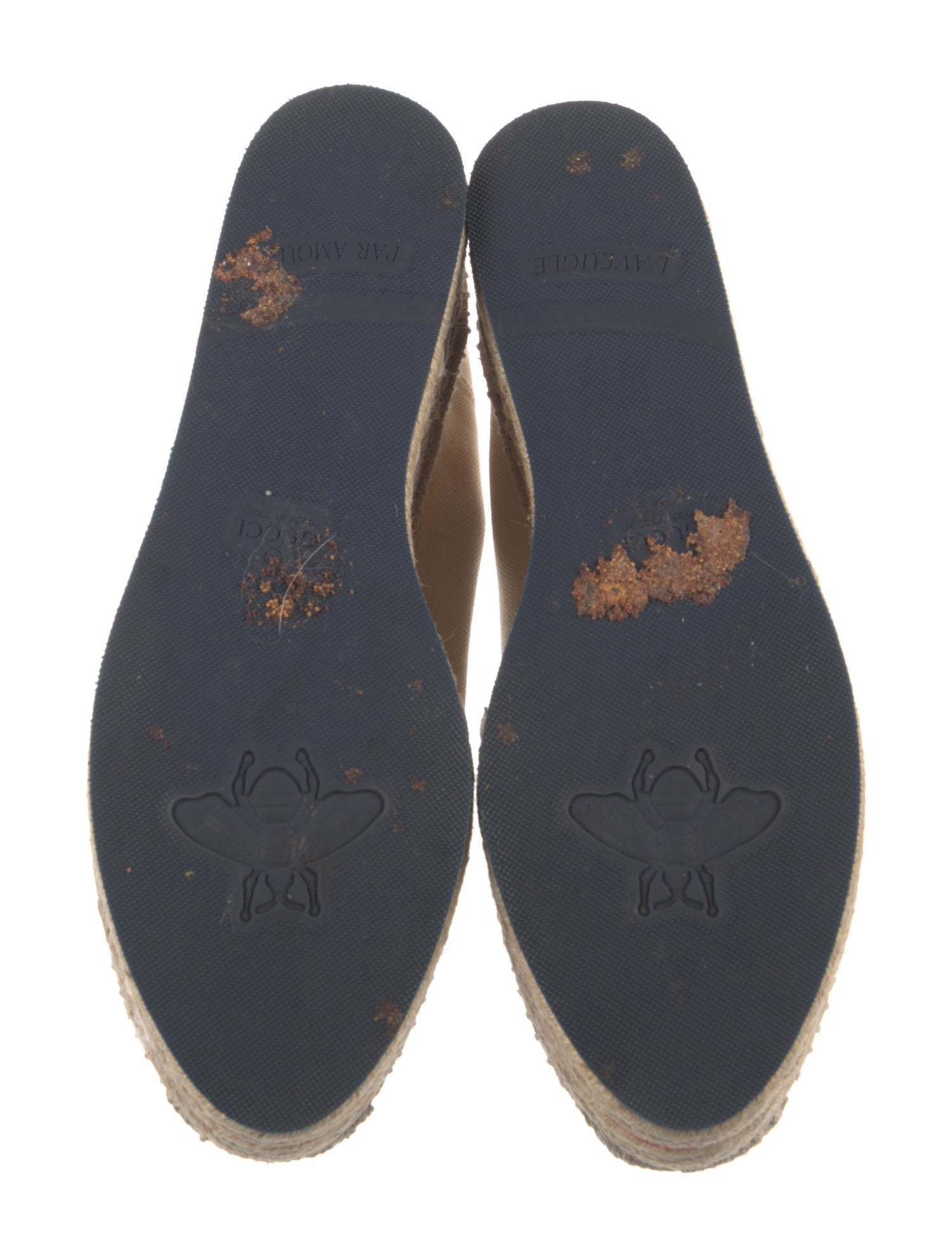 Gucci Web Accent Canvas Espadrille Sneakers